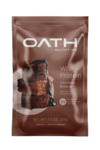 Oath Whey Protein Individual Packs QTQF
